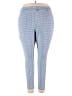 Hue Houndstooth Blue Casual Pants Size 3X - photo 1