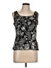 Alex Evenings Black Sleeveless Blouse Size L - photo 1
