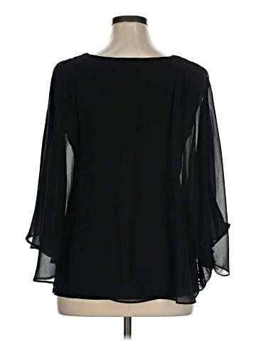 Joseph A. 3/4 Sleeve Blouse (view 2)