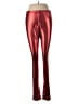 Assorted Brands Metallic Red Casual Pants Size S - photo 1