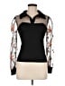 Shein Black Long Sleeve Blouse Size M - photo 1