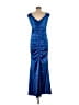 Unbranded Blue Cocktail Dress Size L - photo 2