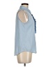 Tommy Hilfiger Blue Sleeveless Button-Down Shirt Size M (estimated) - photo 4
