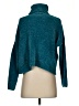 Lovers + Friends 100% Polyester Teal Turtleneck Sweater Size S - photo 2