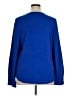 Fortune + Ivy 100% Polyester Blue Long Sleeve Blouse Size XL - photo 2