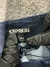 Express Chevron-herringbone Black Formal Skirt Size 6 - photo 4