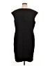Nine West Solid Black Cocktail Dress Size 1X - photo 2
