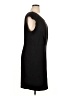 Nine West Solid Black Cocktail Dress Size 1X - photo 4