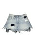 Trf Denim Rules Blue Denim Shorts Size 4 - photo 1