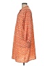 Gap 100% Polyester Chevron-herringbone Orange Casual Dress Size L - photo 5