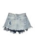 Trf Denim Rules Blue Denim Shorts Size 4 - photo 2