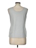 Chico's Silver Sleeveless T-Shirt Size L - photo 2