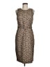 J.Crew Animal Print Brown Cocktail Dress Size 6 - photo 1