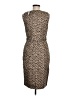 J.Crew Animal Print Brown Cocktail Dress Size 6 - photo 2
