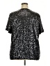 Calvin Klein 100% Polyester Stars Silver Short Sleeve Top Size 3X (estimated) - photo 2