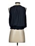 Ramy Brook 100% Polyester Blue Sleeveless Blouse Size S - photo 2