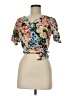 Zara Basic Tan Short Sleeve Blouse Size M - photo 1