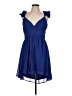 City Studio 100% Polyester Blue Cocktail Dress Size 13 - 14 - photo 1