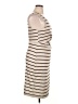 Unbranded 100% Polyester Stripes Tan Casual Dress Size XL - photo 4