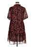 1.State 100% Polyester Paisley Burgundy Casual Dress Size XL - photo 2