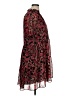 1.State 100% Polyester Paisley Burgundy Casual Dress Size XL - photo 4