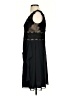 JS Collections 100% Polyester Black Cocktail Dress Size 6 (petite) - photo 5