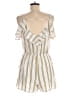 Renvy 100% Rayon Stripes White Romper Size M - photo 2
