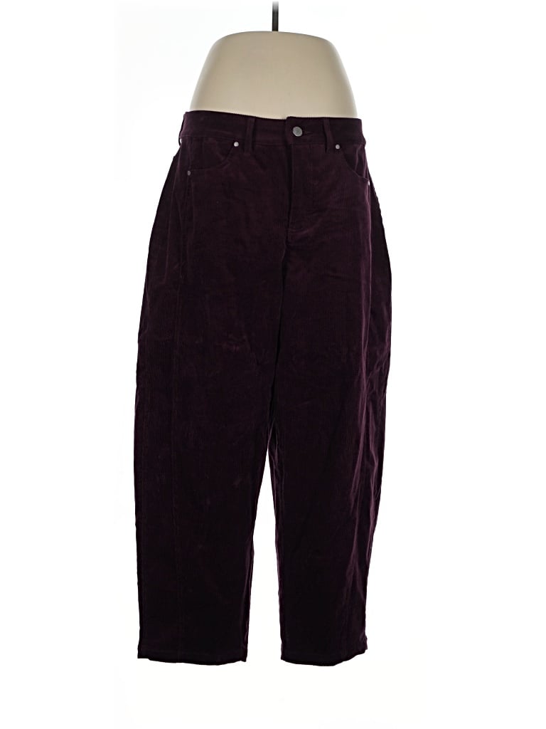 Pre-owned Universal Standard Cord Pant In Burgundy