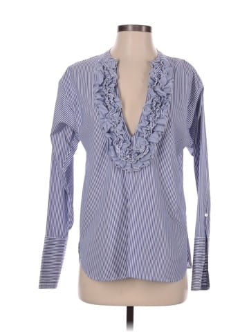 Thomas Mason for J.Crew Long Sleeve Blouse (view 1)