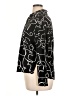 ELOQUII 100% Rayon Print Black Long Sleeve Blouse Size 14 Plus - photo 5