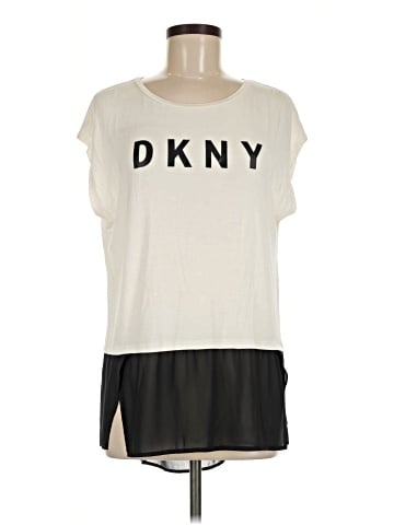 DKNY Short Sleeve Top (view 1)