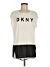 DKNY Ivory Short Sleeve Top Size M - photo 1
