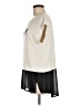 DKNY Ivory Short Sleeve Top Size M - photo 5