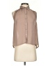 Joe's Jeans 100% Polyester Tan Sleeveless Blouse Size XS - photo 1