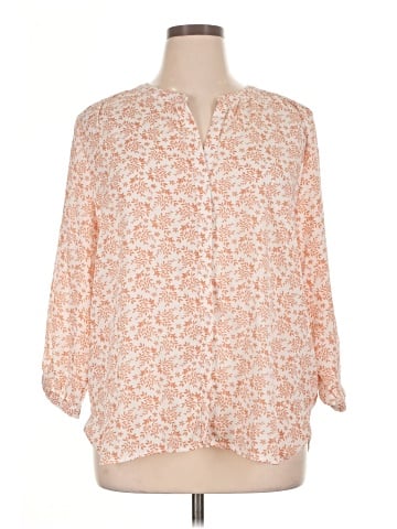 Jachs Girlfriend 3/4 Sleeve Blouse (view 1)