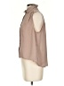 Joe's Jeans 100% Polyester Tan Sleeveless Blouse Size XS - photo 5
