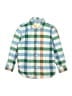 Boden 100% Cotton Checkered-gingham Green Long Sleeve Button-Down Shirt Size 7-8Y - photo 1