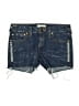 Free People Blue Denim Shorts Size 27 waist - photo 1