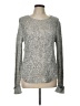 Christopher & Banks Metallic Silver Pullover Sweater Size L - photo 1