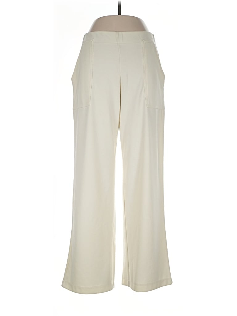 Pre-owned Max Studio Casual Pants In Ivory