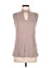 Jennifer Lopez Gray Sleeveless Top Size M - photo 1
