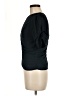 FRAME 100% Polyester Black Short Sleeve Top Size M - photo 5