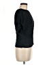 FRAME 100% Polyester Black Short Sleeve Top Size M - photo 4
