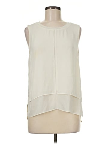 Rose + Olive Sleeveless Blouse (view 1)