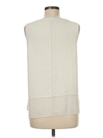 Rose + Olive Sleeveless Blouse (view 2)