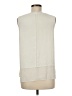 Rose + Olive Ivory Sleeveless Blouse Size M - photo 2