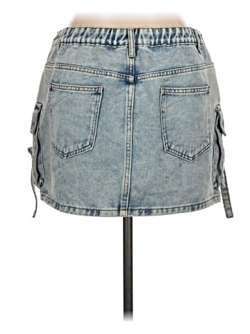 Orange Kiss Denim Skirt (view 2)