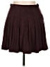 Forever 21 Solid Burgundy Casual Skirt Size L - photo 2