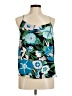Ann Taylor LOFT 100% Polyester Green Sleeveless Blouse Size M (petite) - photo 1