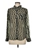Guess Green Long Sleeve Blouse Size M - photo 1